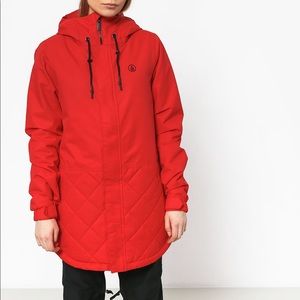 Red Volcom Winrose Insulated Jacket - Women's